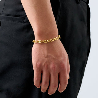 Anchor Link Bracelet (Gold)