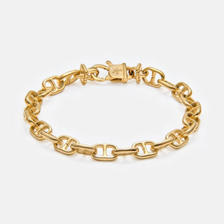 Anchor Link Bracelet (Gold)