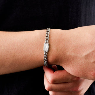 Mother of Pearl Kaname Bracelet (Silver)