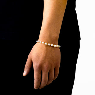 Rice Pearl Bracelet (Gold)