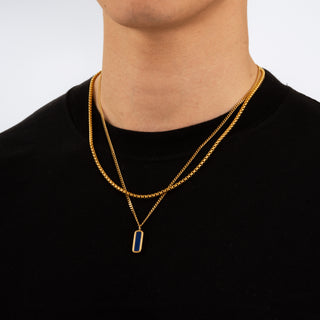 Lapis Lazuli Bar (Gold)