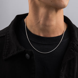 Snake 2mm (Silver)