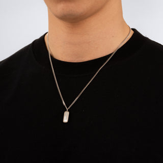 Mother of Pearl Bar (Silver)