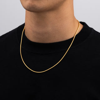 Snake 2mm (Gold)
