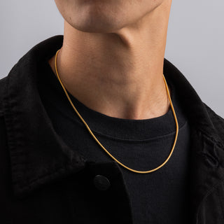 Snake 2mm (Gold)