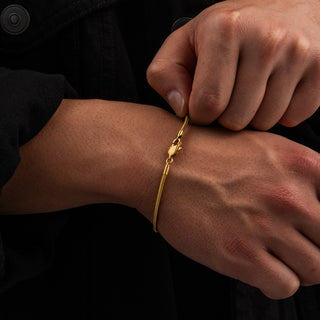 Snake Bracelet 2mm (Gold)
