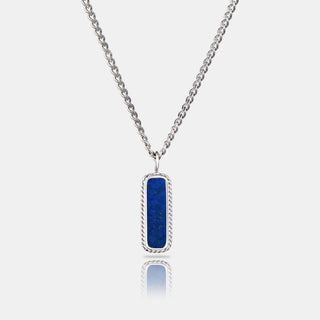 Lapis Lazuli Bar (Silver)