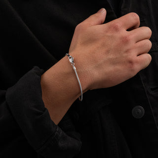 Snake Bracelet 2mm (Silver)