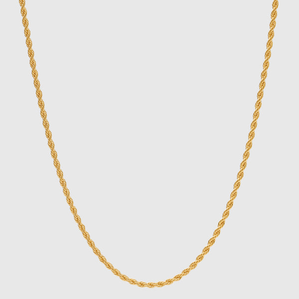 KY9JM Singapore 3mm (Gold) ネックレス 未使用 Rope 3mm (Gold) – KY9 JM
