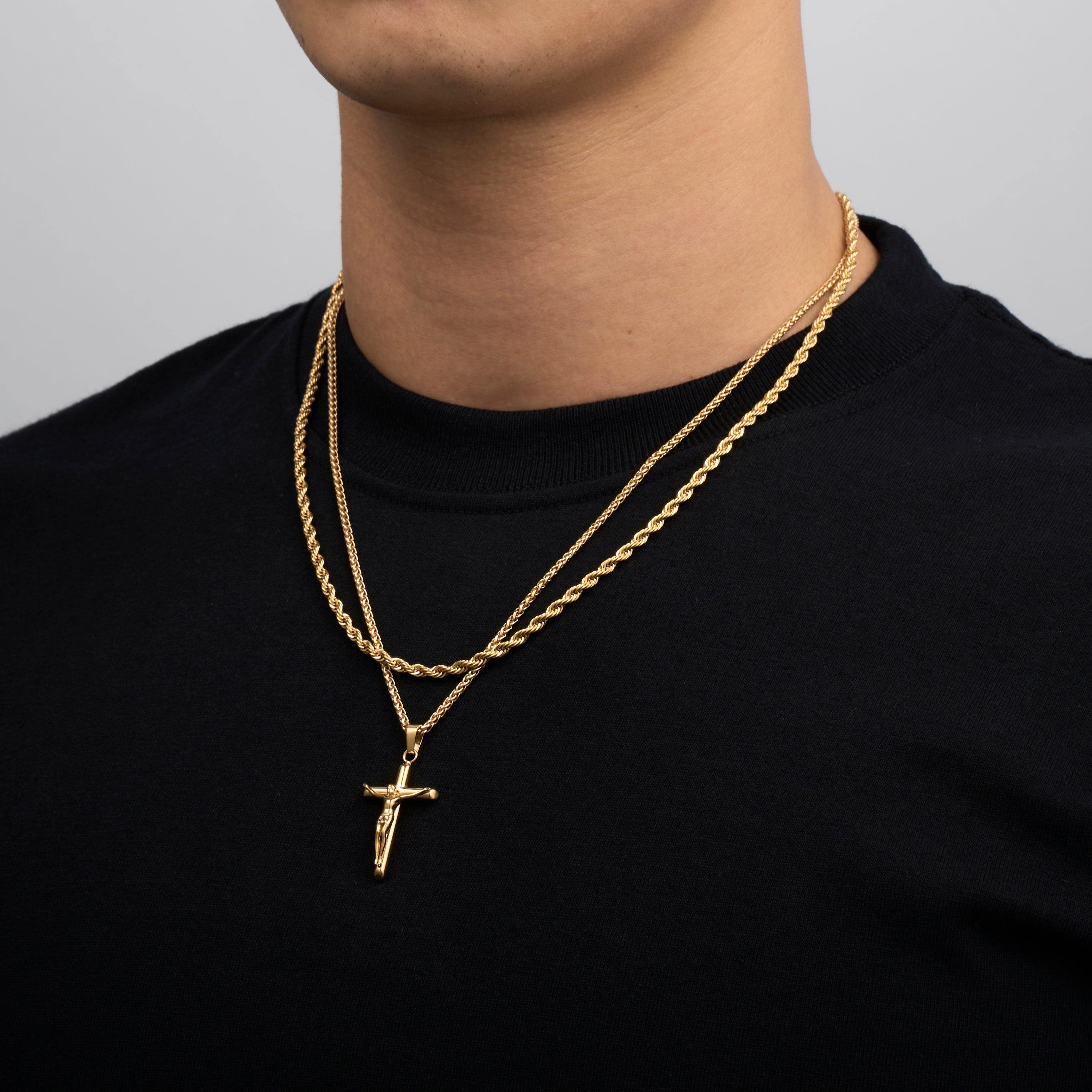 Pendant × Chain (Gold) – KY9 JM