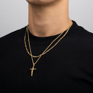 Pendant × Chain (Gold)