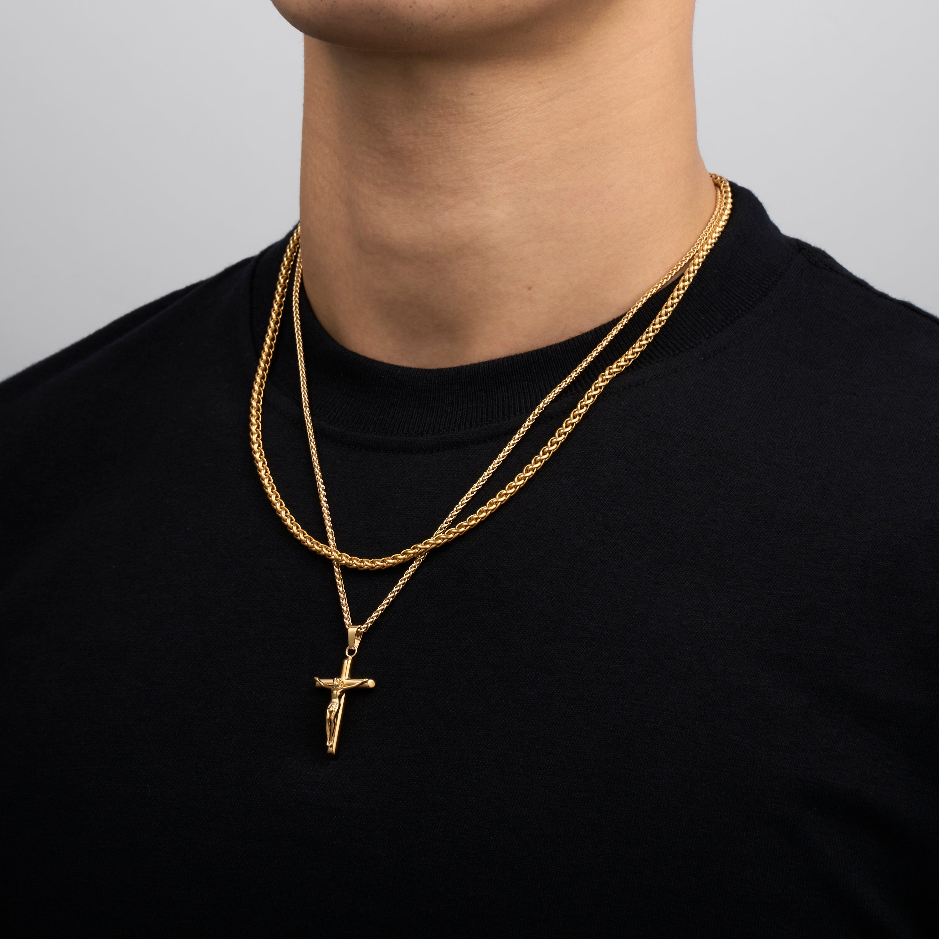 アクセサリー K Pendant × Chain (Gold) – KY9 JM