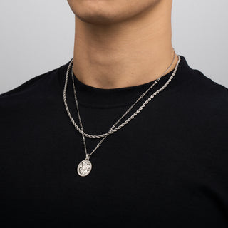 Pendant × Chain (Silver)