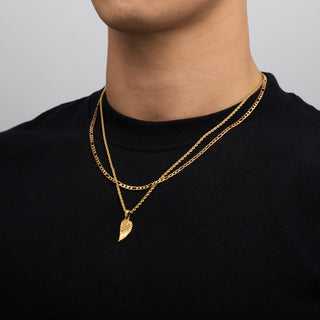 Pendant × Chain (Gold)
