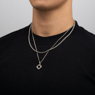 Pendant × Chain (Silver)