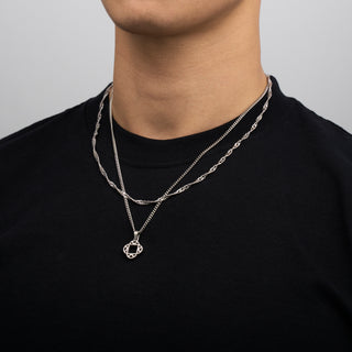 Pendant × Chain (Silver)