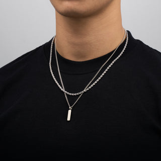 Pendant × Chain (Silver)
