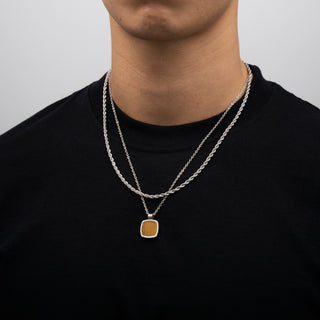 Pendant × Chain (Silver)