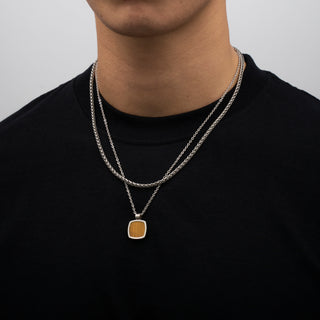 Pendant × Chain (Silver)