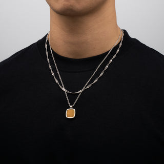 Pendant × Chain (Silver)