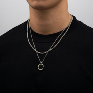 Pendant × Chain (Silver)