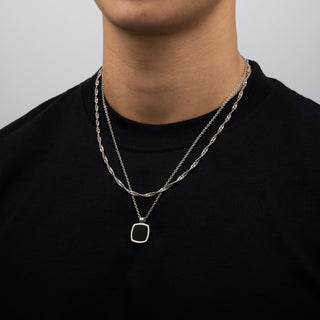 Pendant × Chain (Silver)