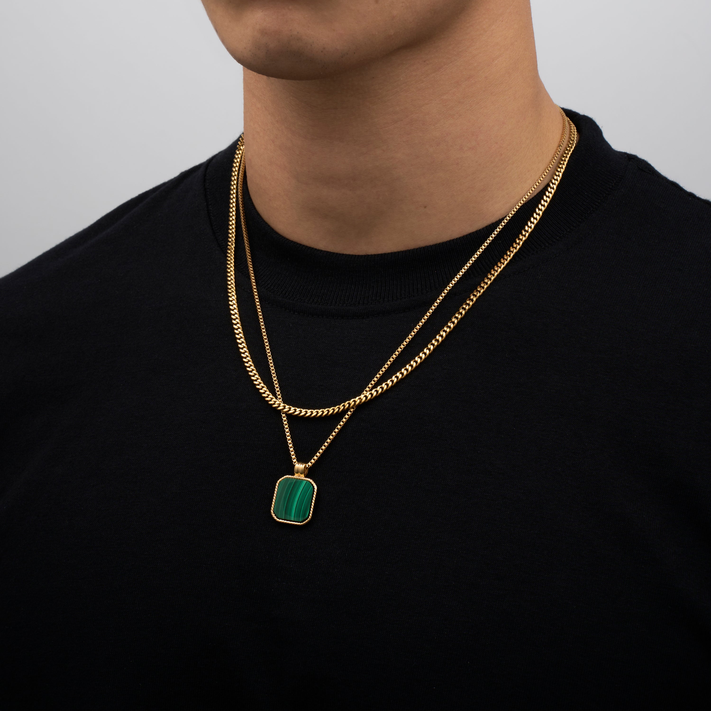 Pendant × Chain (Gold) – KY9 JM