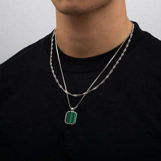 Pendant × Chain (Silver)