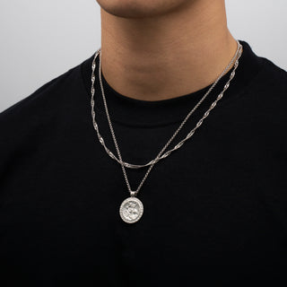 Pendant × Chain (Silver)