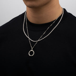 Pendant × Chain (Silver)