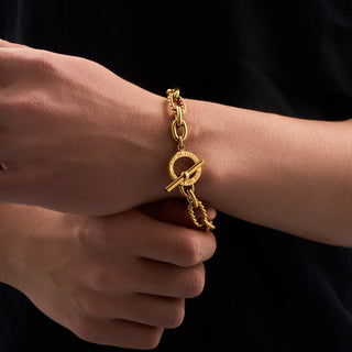 Nawa Toggle Bracelet (Gold)