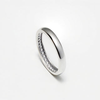 Rope Inner Band Ring 3.5mm (Silver)