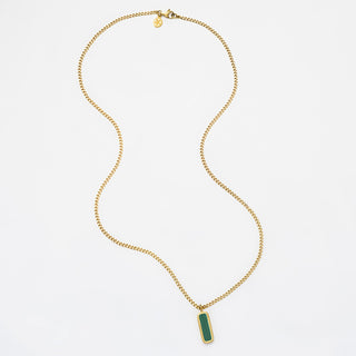 Malachite Bar (Gold)