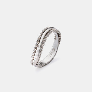 Rope Trinity Ring 5mm (Silver)