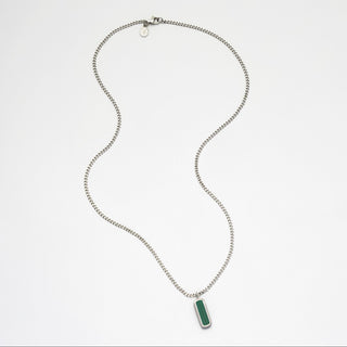 Malachite Bar (Silver)